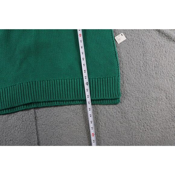 New Free People Sweater Womens Small Alli V-Neck Green Pull Over Mountain View - Picture 8 of 8